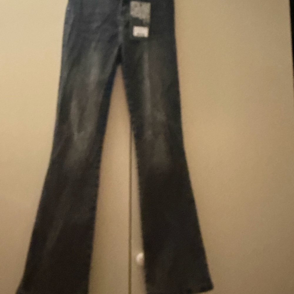 FITJEANS Black washed with flare leg - Picture 4 of 4